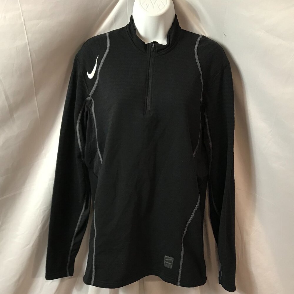 Nike Pro Ladies Activewear Athletic Sport Fitted Quarter Zipper Pullover Jacket